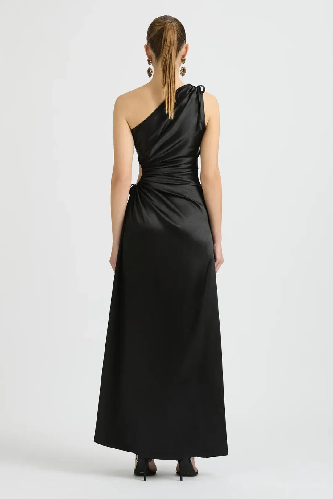 SONYA MODA NOUR MAXI DRESS in Black SIZE 12 for rent on The Volte - main image