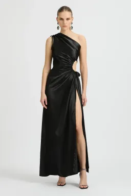 SONYA MODA NOUR MAXI DRESS in Black SIZE 12 for rent on The Volte - image 1