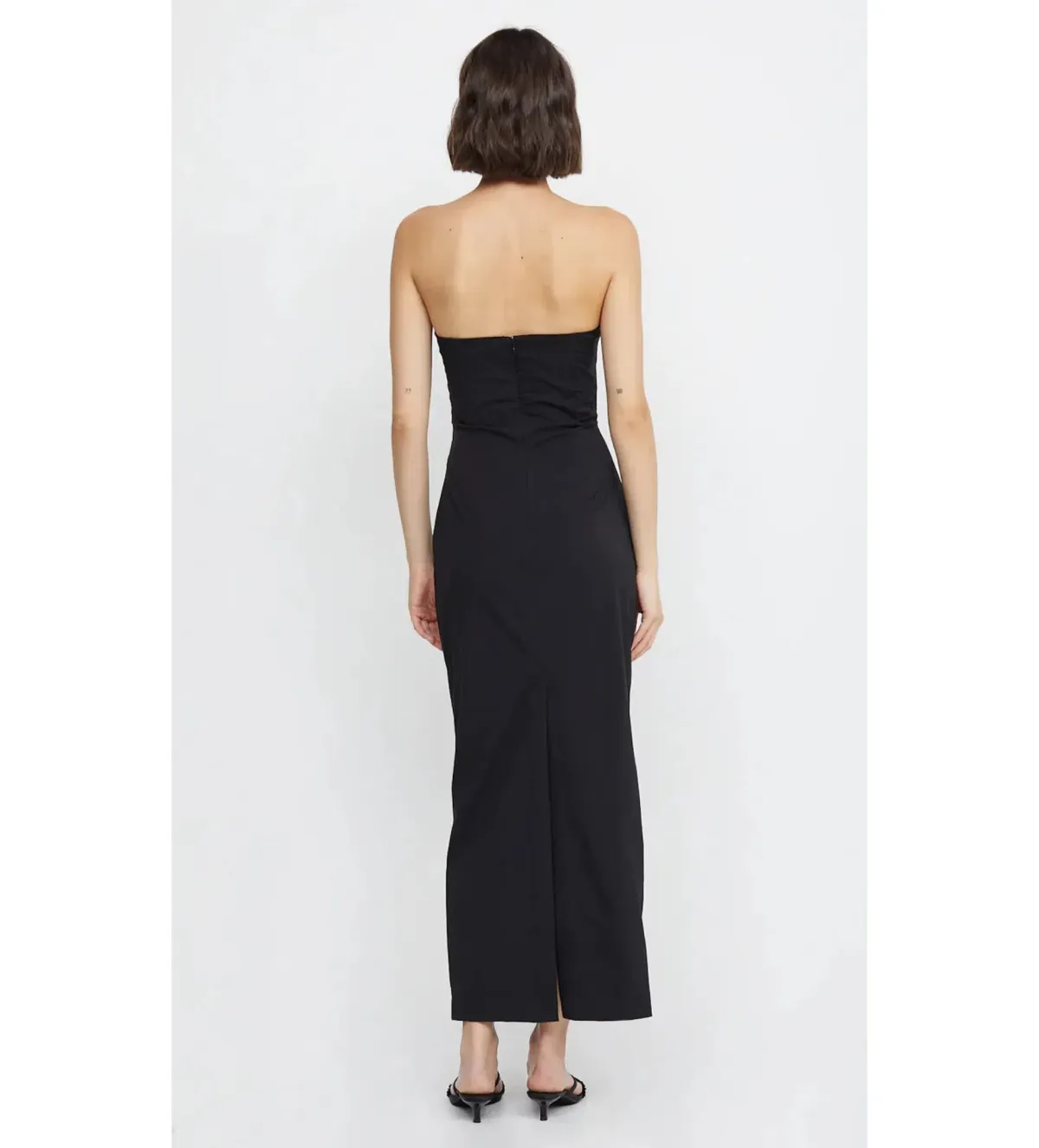 Bec & Bridge Zelie Strapless Maxi Dress Black Size AU 10 - Image 2