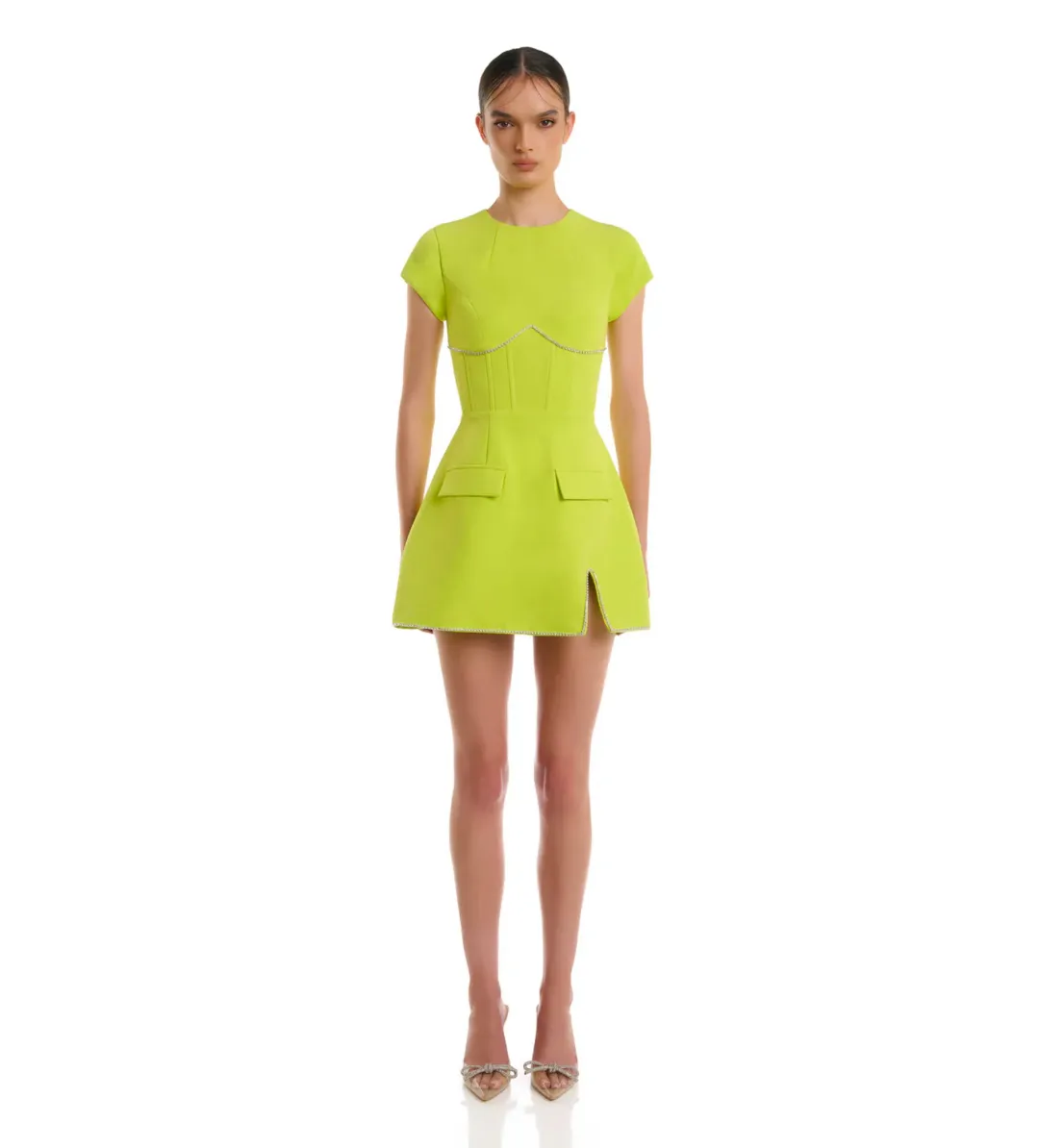 Eliya The Label Myah Dress Green Size L / AU 12 for rent on The Volte - main image