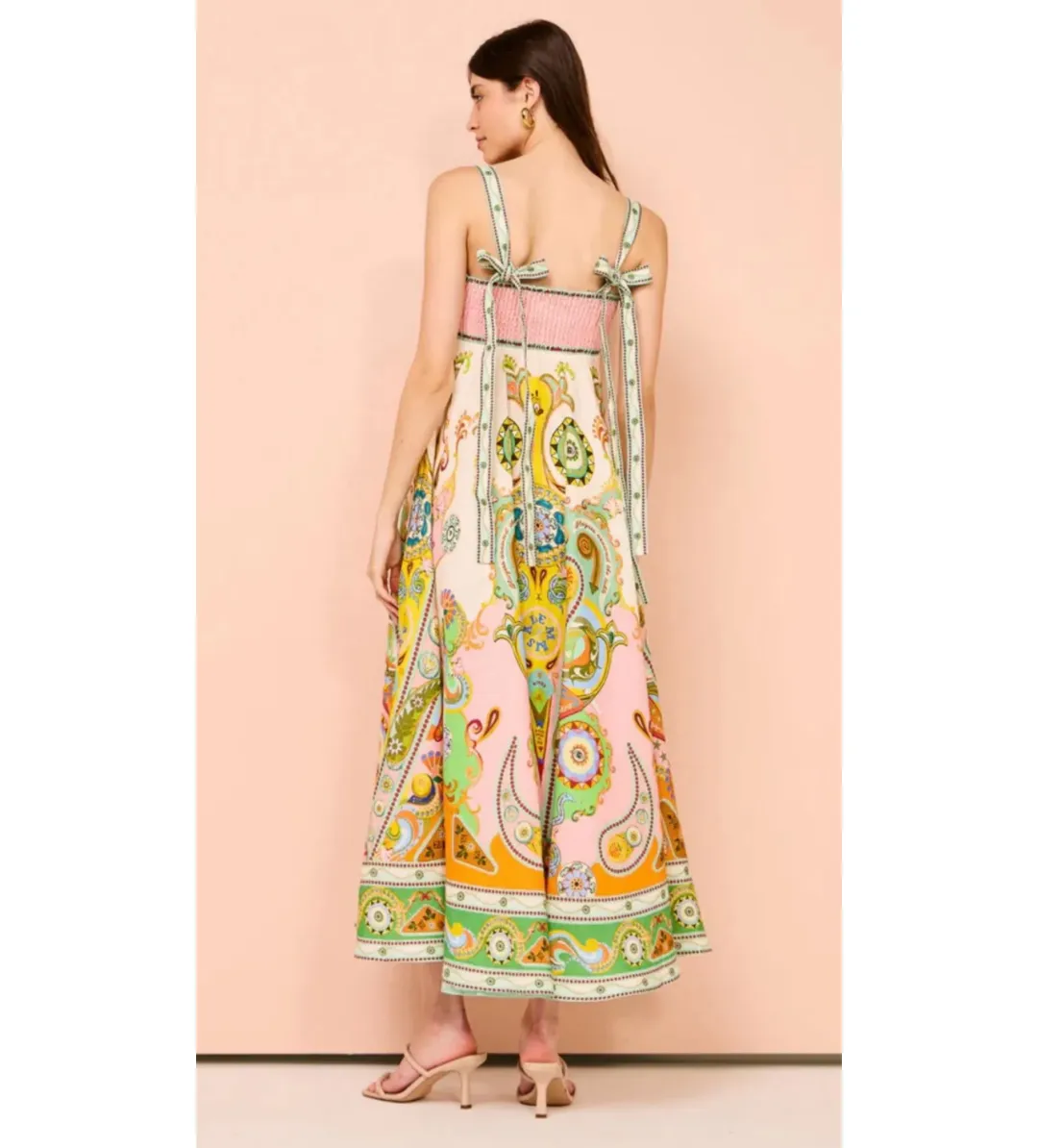 Alemais Pinball Sundress Multi Size AU 8 for rent on The Volte - main image