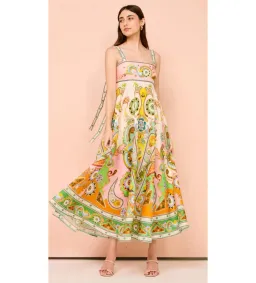 Alemais Pinball Sundress Multi Size AU 8 for rent on The Volte - image 1