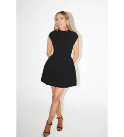 Odd Muse Ultimate Muse Cap Sleeve Mini Dress Black Size XS / AU 6 for rent on The Volte - image 1