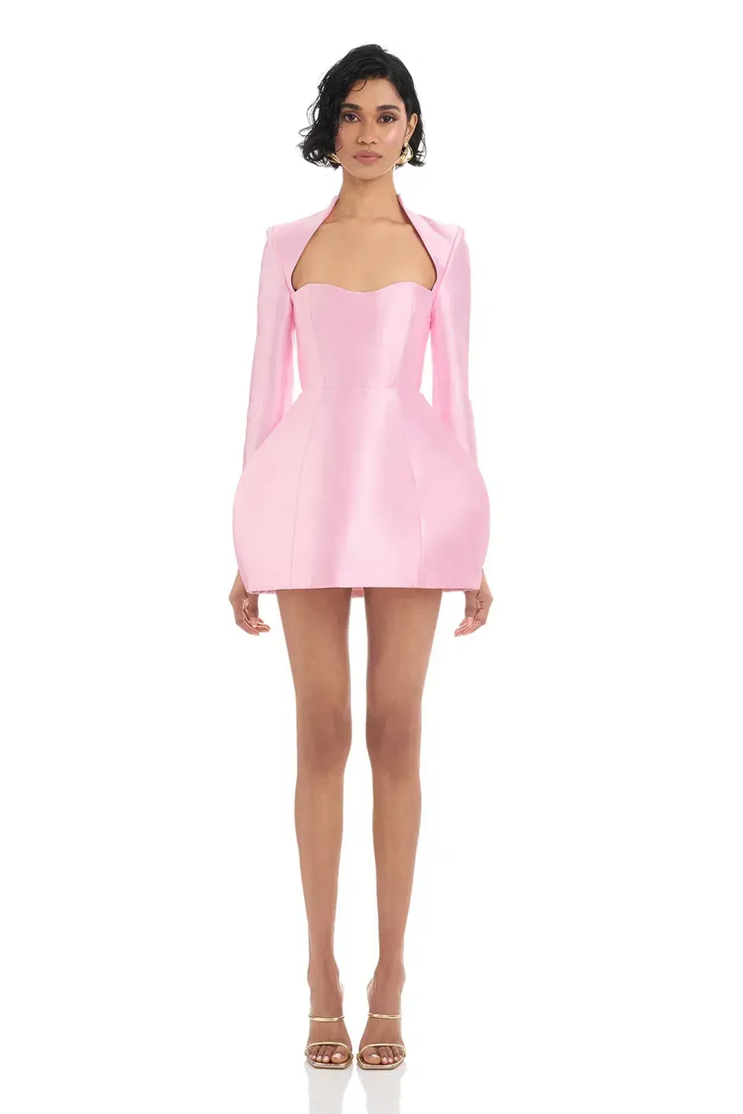 Eliya The Label Kate Mini Dress Pink Size M / AU 10 for rent on The Volte - main image