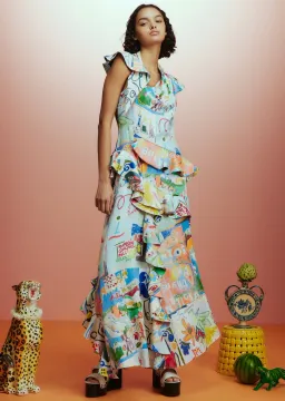 Alemais Aurelia Gown Multi Size 10 for rent on The Volte - image 1