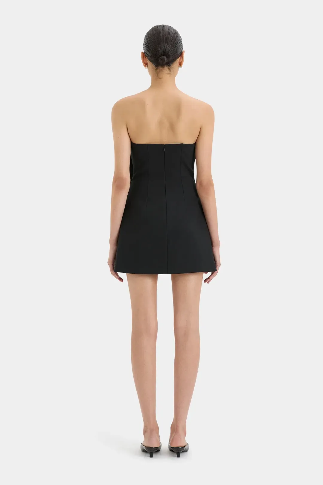 Sir the Label Leonardo Mini Dress Black Size 2 / AU 10 for rent on The Volte - main image