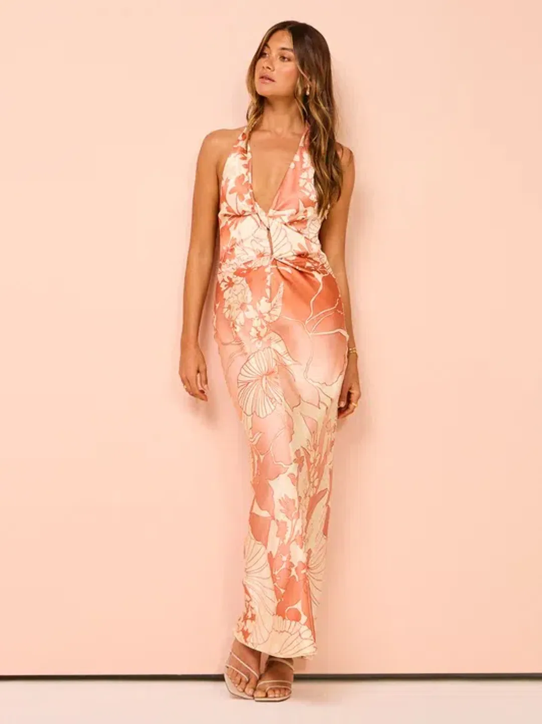 Sir The Label Como Twist Dress Paradiso Print Size 2 / AU 10 for rent on The Volte - main image