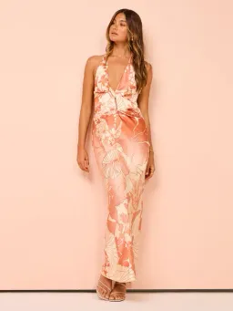 Sir The Label Como Twist Dress Paradiso Print Size 2 / AU 10 for rent on The Volte - image 2