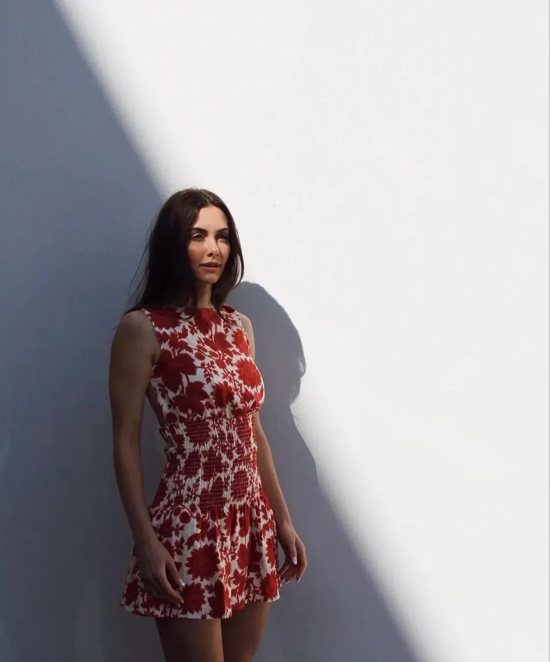 Sir the Label Cinta Open Back Mini Dress Valentina Floral Print Size 2 / AU 10 for rent on The Volte - main image