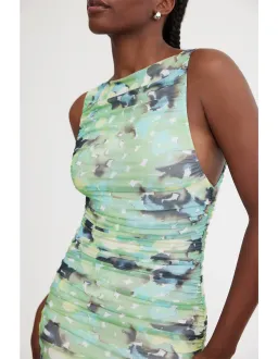 Significant Other Saria Midi Dress in Confetti Size 10 for rent on The Volte - image 4