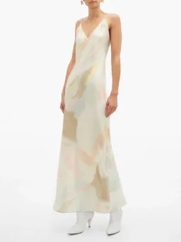 Rat & Boa Liberty Pastel Tue Dye Slip Dress Size XS/Au 6 for rent on The Volte - image 1