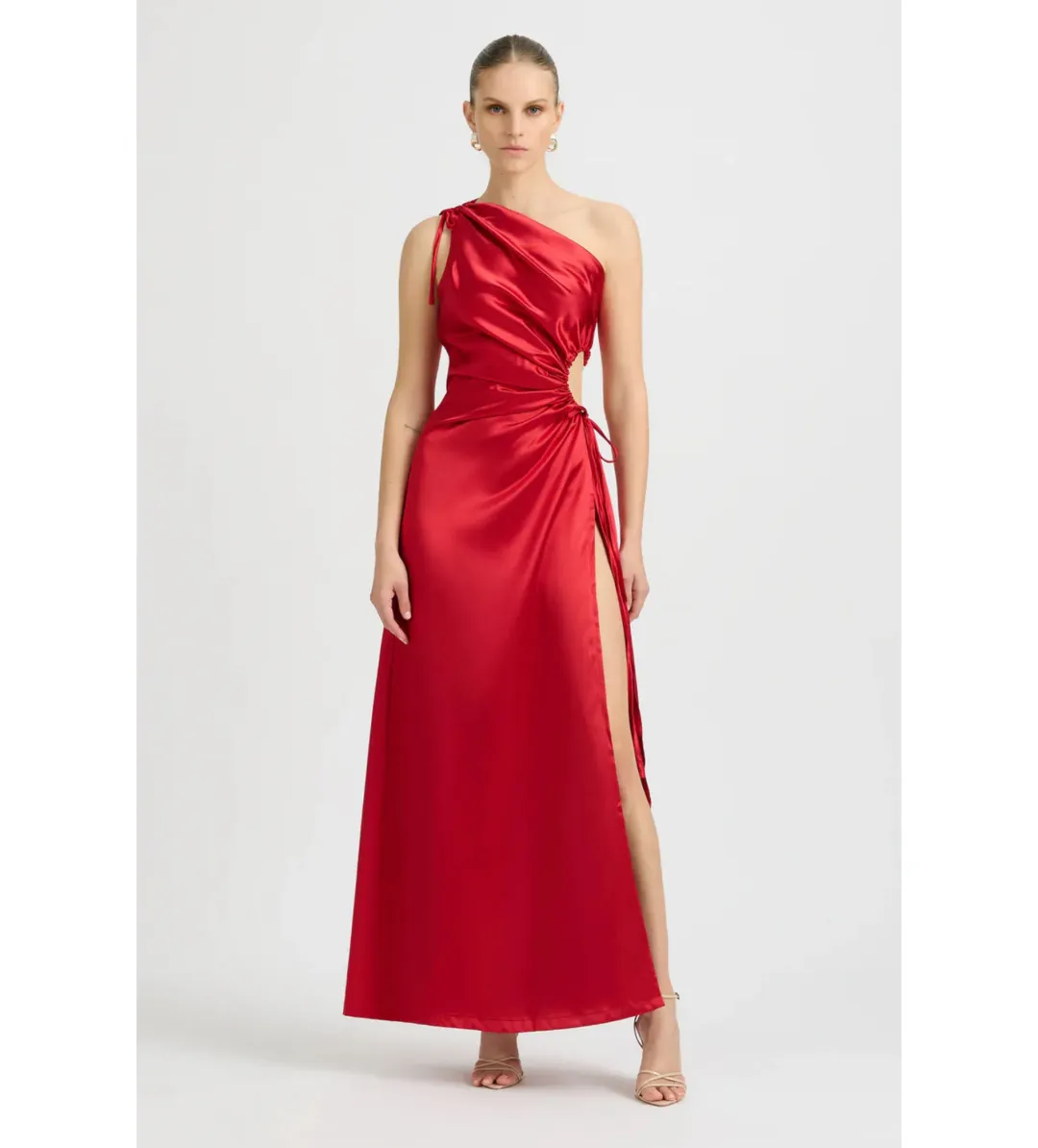 Sonya Moda Nour Maxi Dress in Red Size AU 12 for rent on The Volte - main image