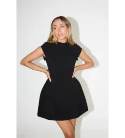 Odd Muse Ultimate Cap Sleeve Dress Black Size S / AU 8 for rent on The Volte - image 2