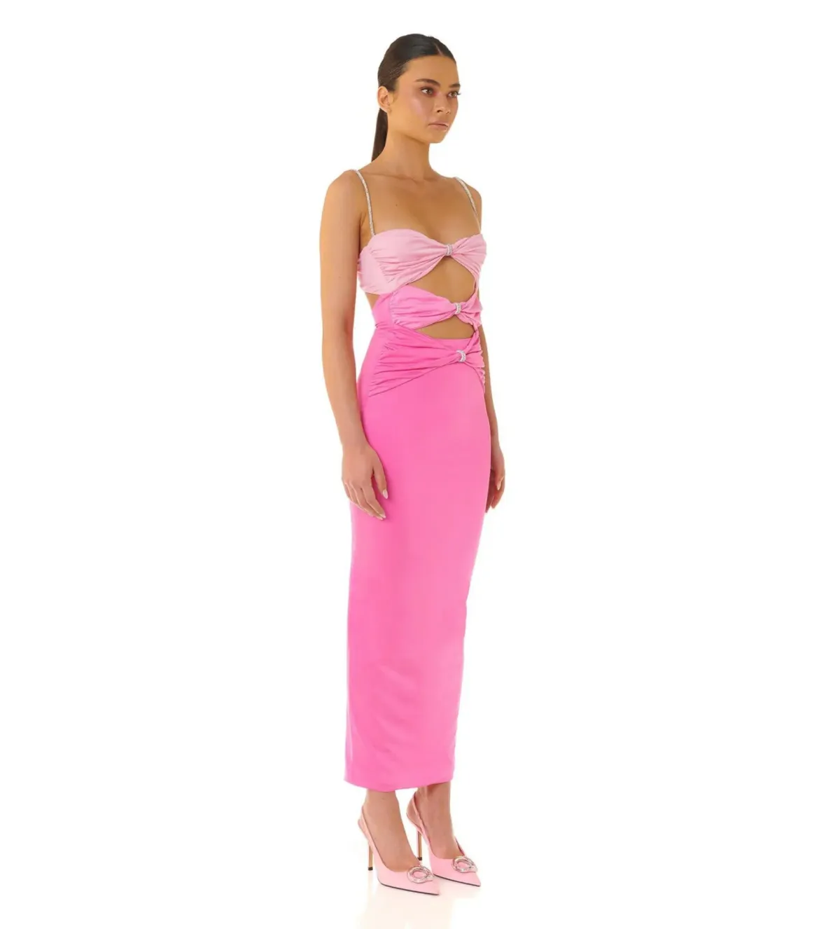 Eliya the Label Zora Dress in Pink Size XL / AU 14 - Image 2