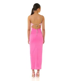 Eliya the Label Zora Dress in Pink Size XL / AU 14 for rent on The Volte - image 4