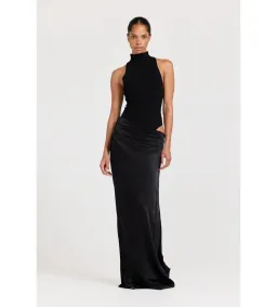 Henne Soraia Dress Black Size AU 8 for rent on The Volte - image 2