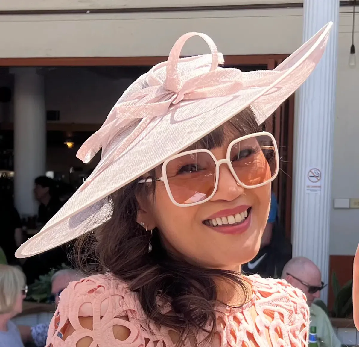 Morgan and Taylor Fascinator Pink - Image 1