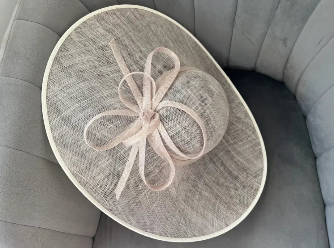 Morgan and Taylor Fascinator Pink for rent on The Volte - main image