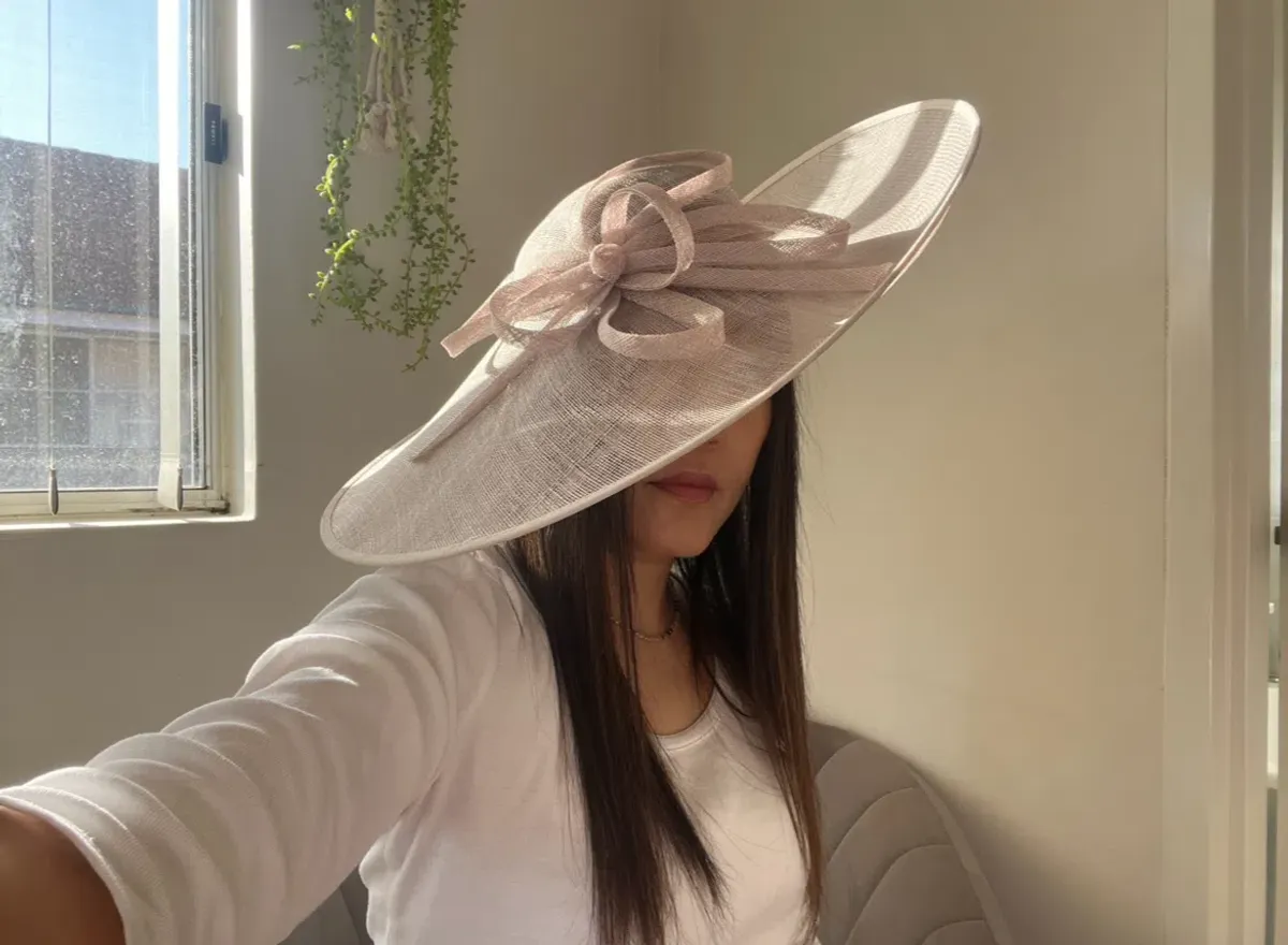 Morgan and Taylor Fascinator Pink - Image 2