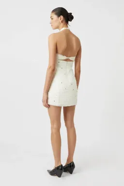 Camilla and Marc Loren Mini Dress Lemon Milk Size 10 for rent on The Volte - image 2