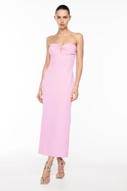 Manning Cartell True Star Strapless Dress Pink Size 8 for rent on The Volte - image 1