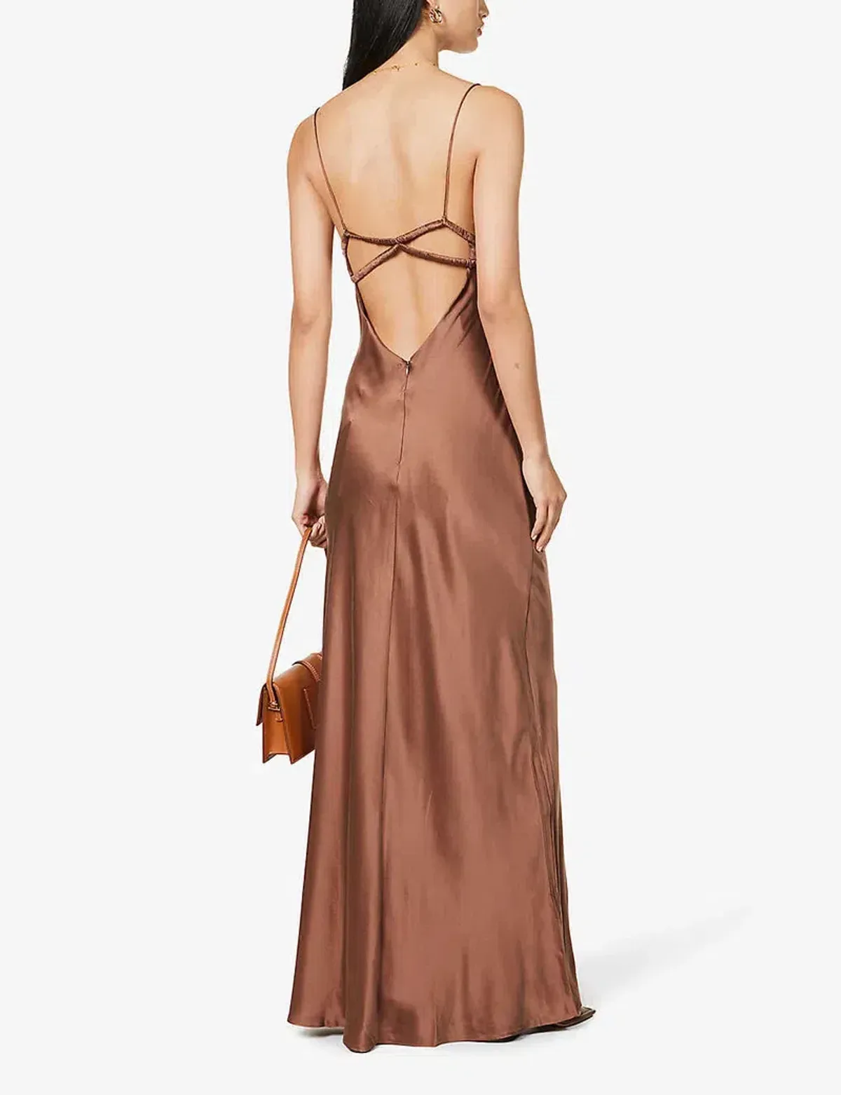 Bec & Bridge Amber Maxi Dress Brown Size 6 - Image 2