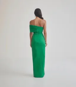 Sheike Giselle Gown Jade Green Size 10 for rent on The Volte - image 3