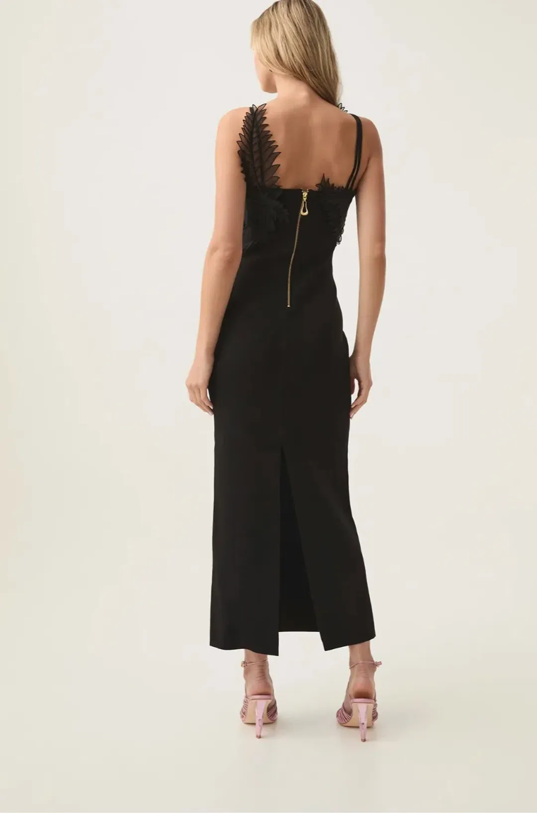 AJE Daisy Maxi Dress Black Size S /Au 8 for rent on The Volte - main image