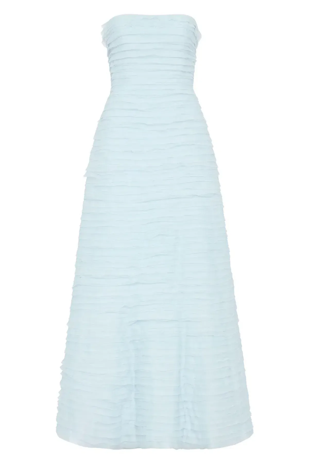 Aje Soundscape Maxi Dress Sea Breeze Size Au 6 - Image 6