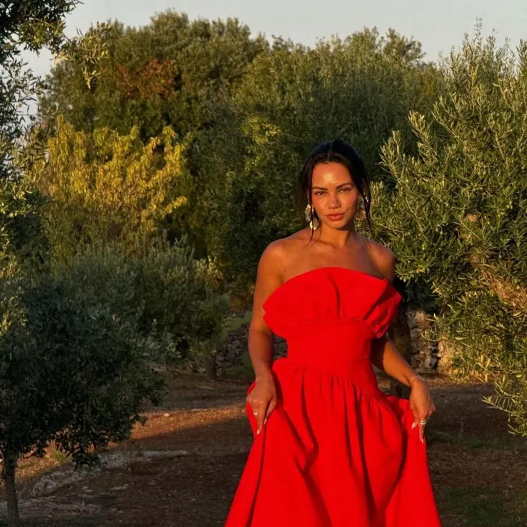 Elliatt Laurel Dress Red Size 10 for rent on The Volte - main image