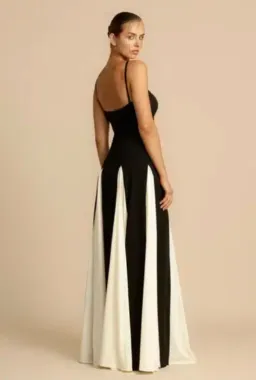 Arcina Ori Paloma Dress Black/White Size 12 for rent on The Volte - image 4