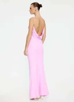 Effie Kats Havilland Gown Taffy Pink XS/Au 6 for rent on The Volte - image 4