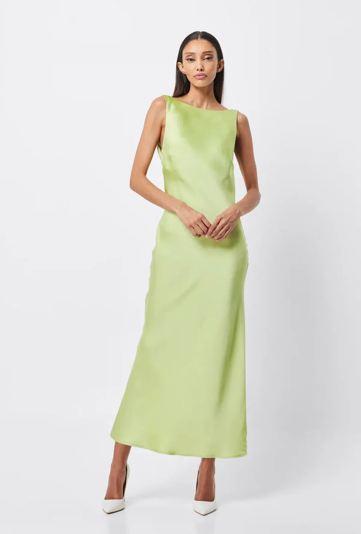Mossman Nuance Maxi Dress Green Size 8 - Image 1