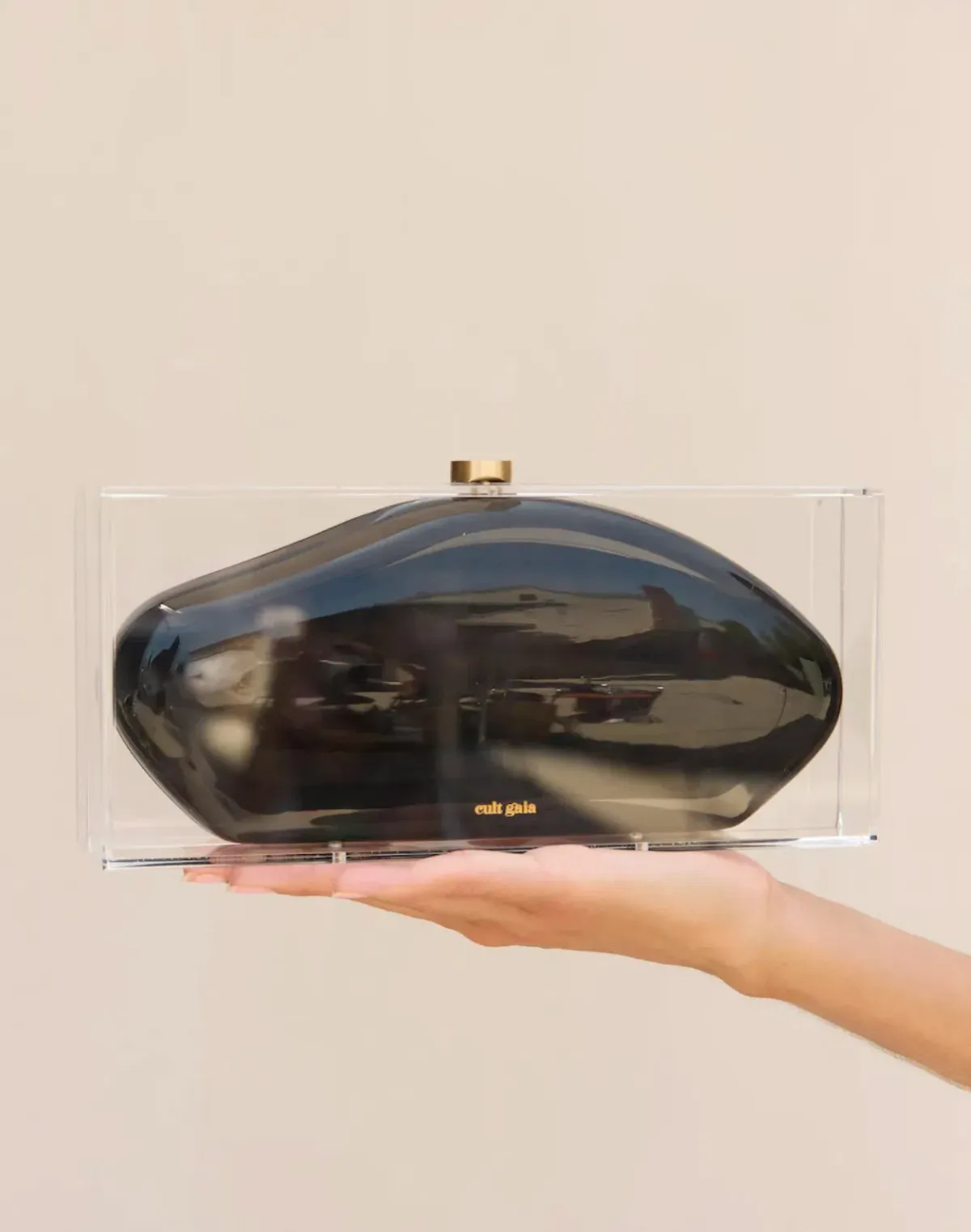 Cult Gaia Annika Clutch in Black - Image 5