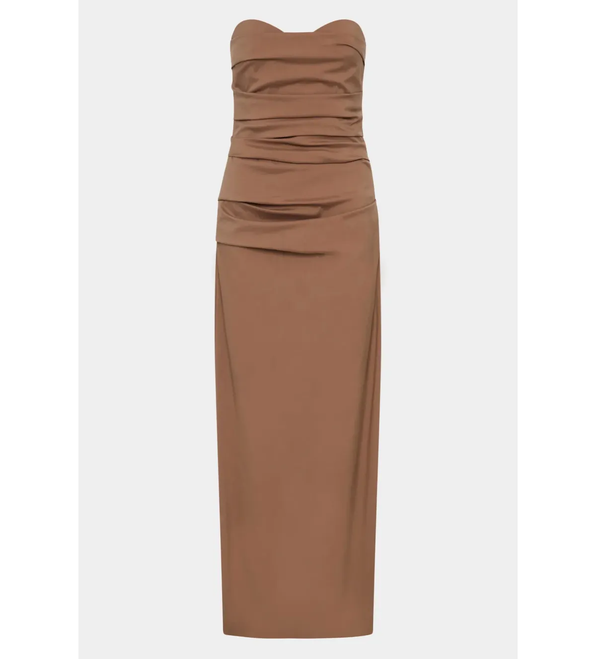 Sir the label Alba Strapless Gown in Mocha Size AU 4 - Image 5
