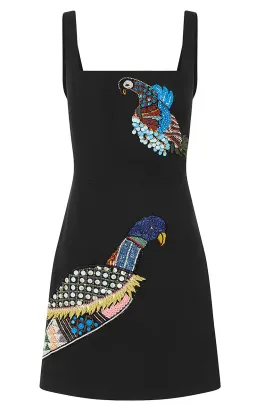 Alemais Rowena Beaded Mini Dress Black Size AU 8 for rent on The Volte - image 9