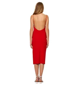 Bec & Bridge Marvellous Midi Dress Red Size AU 6 for rent on The Volte - image 3