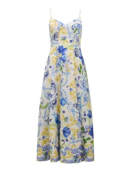 Forever New Chiara Printed Midi Dress Capri Tile Size 12 for rent on The Volte - image 6