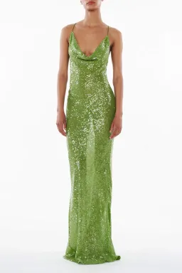 Rat & Boa Gaia Dress Green Size XXS / AU 4 for rent on The Volte - image 1