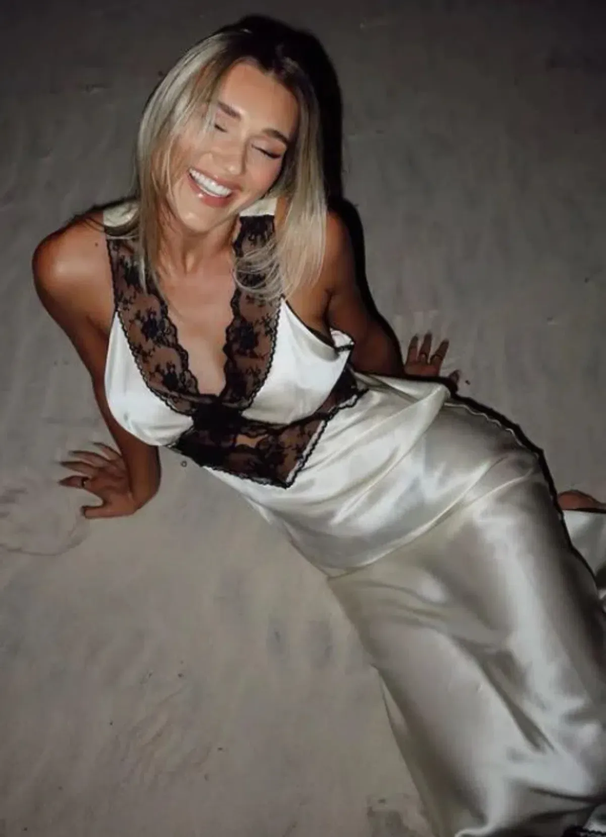 Sir The Label Aries Gown in Lemon Cream Size 3 / AU 12 - Image 5