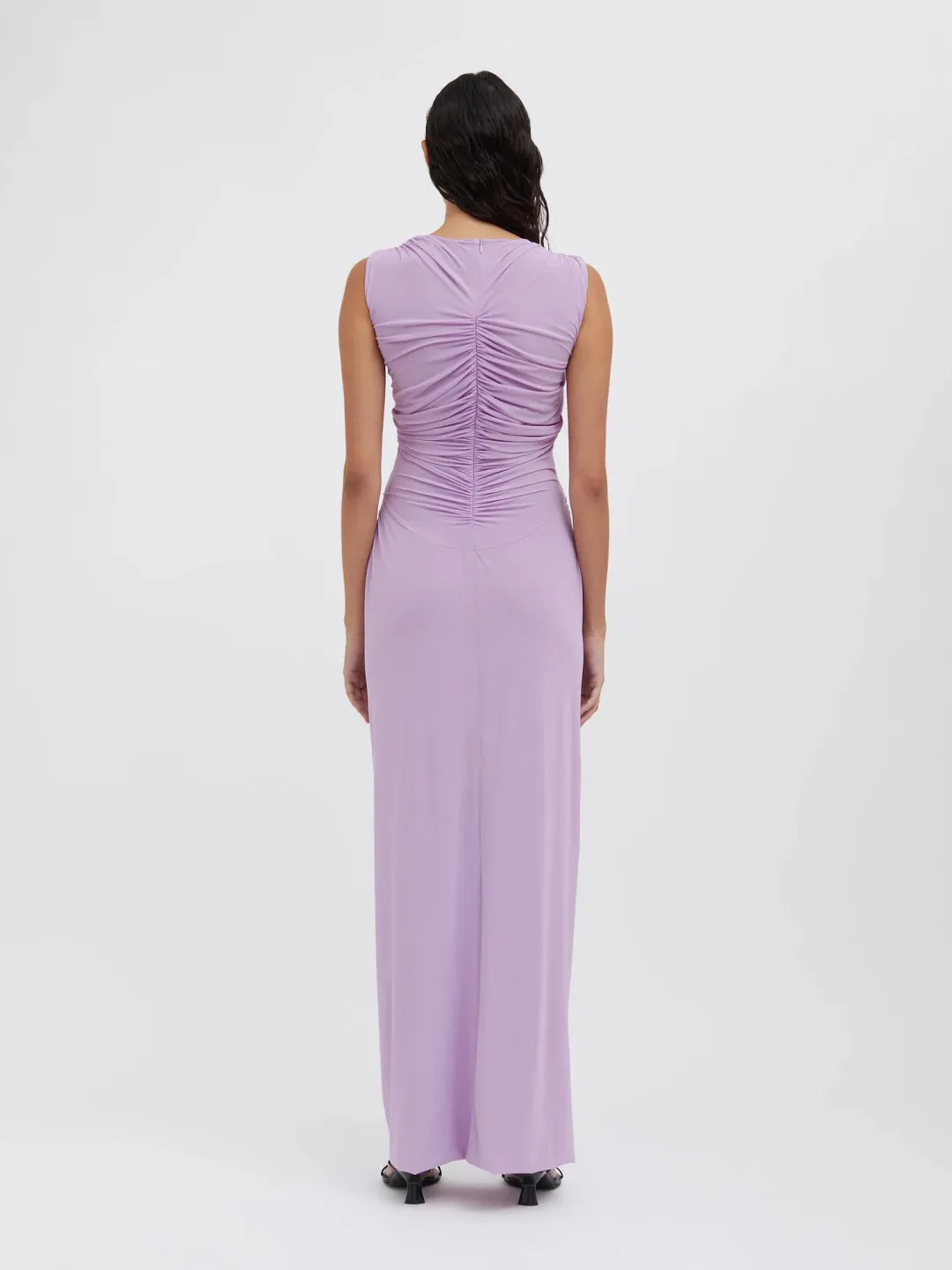 Christopher Esber Venus Tank Maxi Dress Lilac Size 6 for rent on The Volte - main image