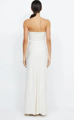 Bec & Bridge Eternity Strapless Maxi Dress Cream Size 10 for rent on The Volte - image 3