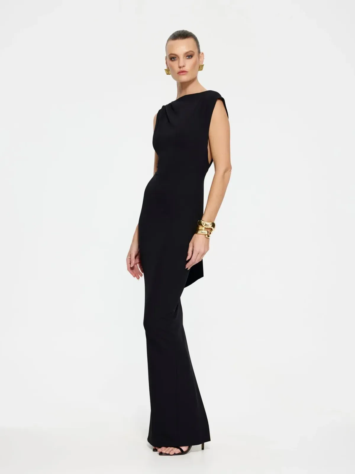 Effie Kats Audrey Gown in Black Size L / AU 12 - Image 2