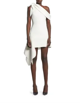 Maticevski Rigor Mini Dress White Size 6 for rent on The Volte - image 1