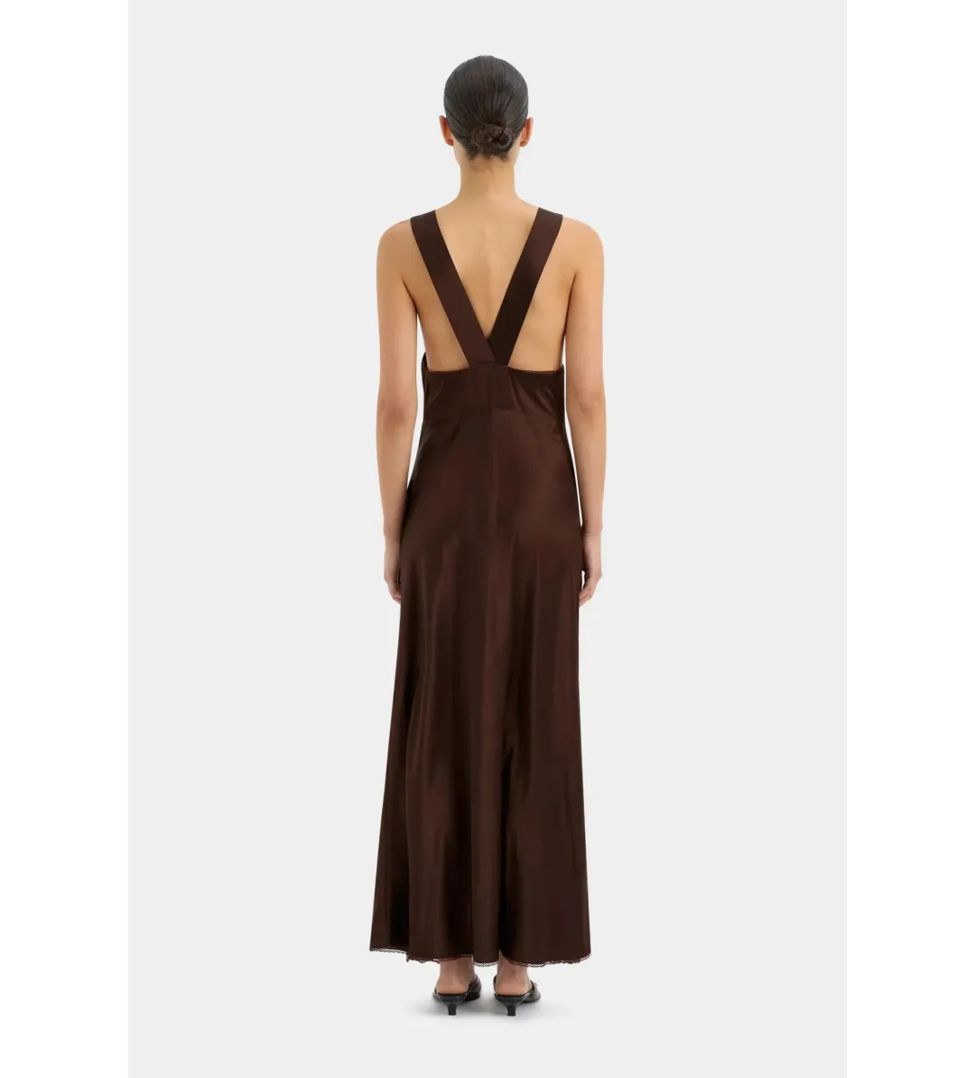 Sir The Label Aries Gown Brown Size 1 / AU 8 for rent on The Volte - main image