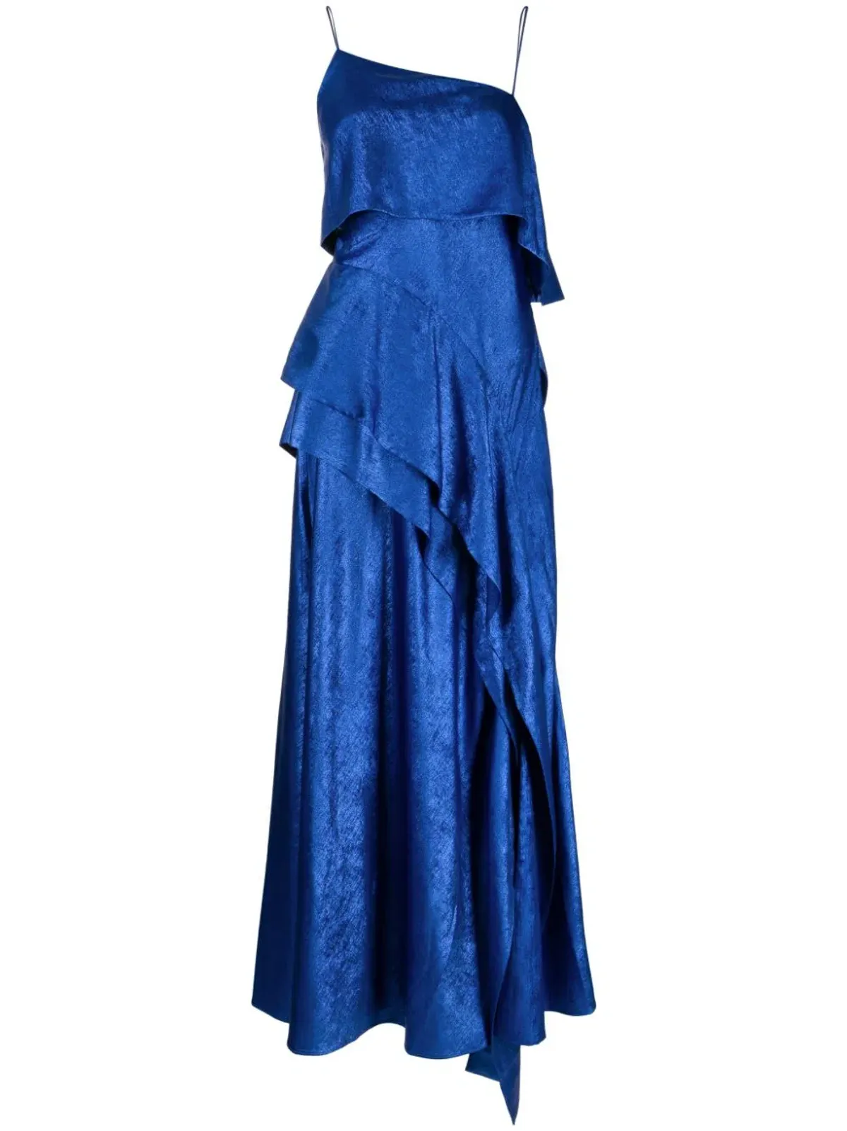 Acler Harley Midi Dress Regal Blue Size 10 - Image 3