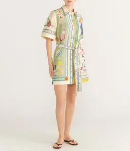 Alemais Elixir Mini Dress Multi Size 8 for rent on The Volte - image 1