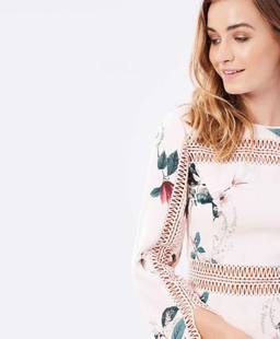 Keepsake the Label Do it Right Long Sleeve Mini Dress Print Size 6 for rent on The Volte - image 4