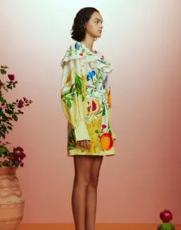 Alémais Flores Mini Dress Multi Size 14 for rent on The Volte - image 3