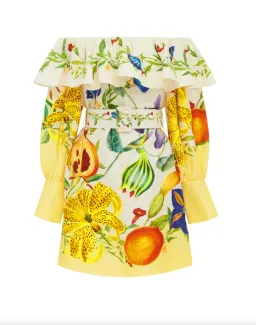 Alémais Flores Mini Dress Multi Size 14 for rent on The Volte - image 5